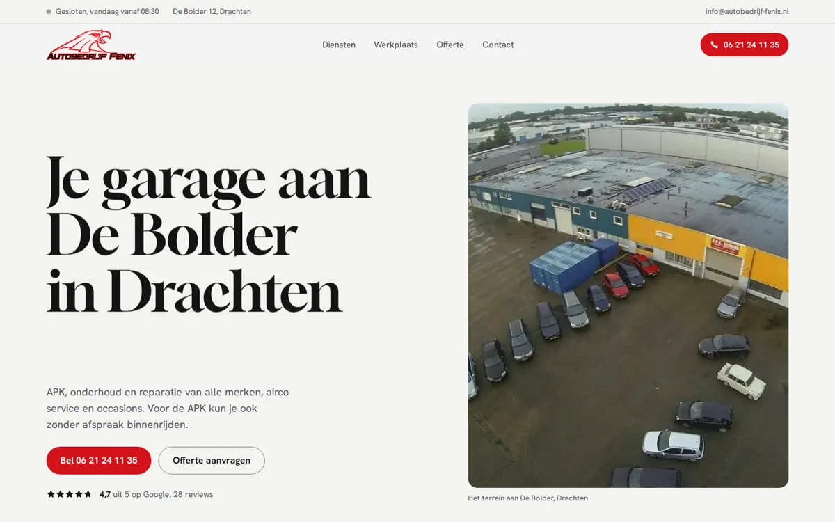 Richting B op een computer