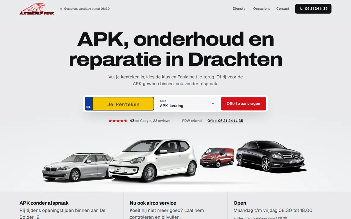 Richting C op een computer